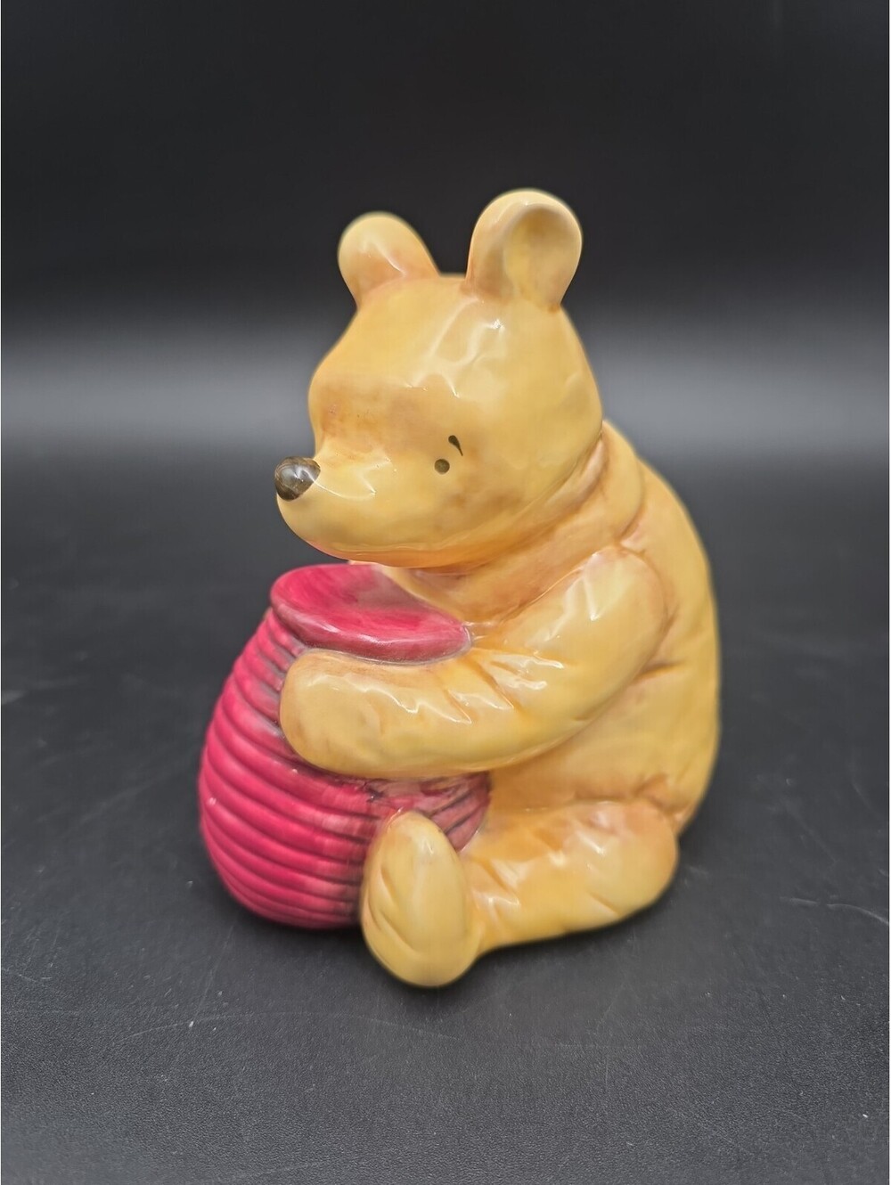 Vintage Charpente Disney Classic Winnie The Pooh Honey Pot Ceramic Coin Bank